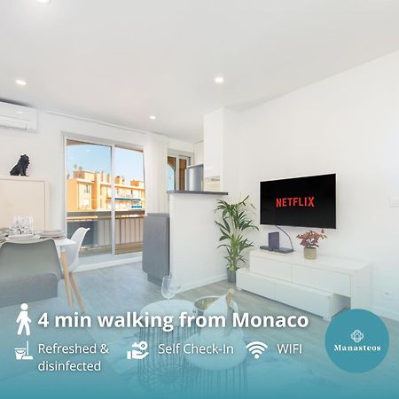 Monaco A Pied - Spacieux Appartement - Balcon - Ca Beausoleil Zewnętrze zdjęcie